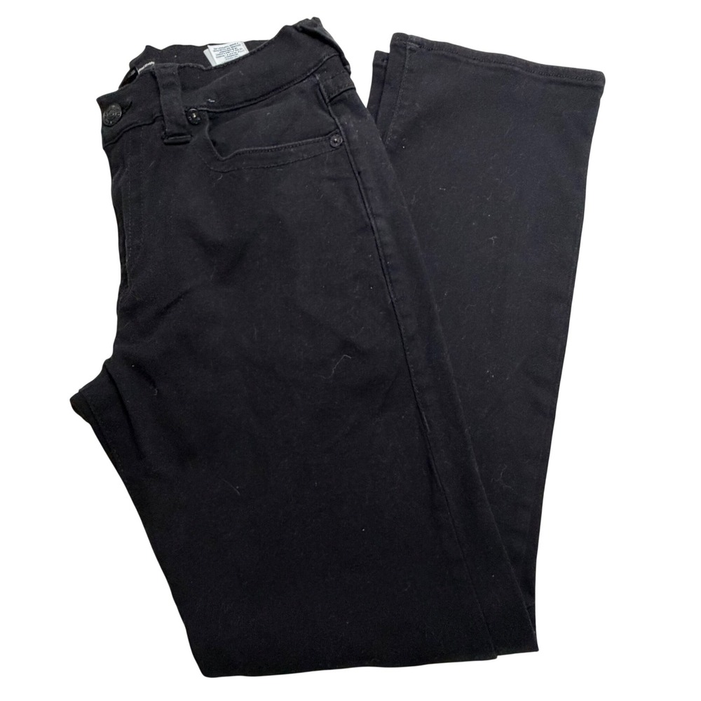 True Religion Ricky Relaxed Straight Leg Jeans Black Mens 32